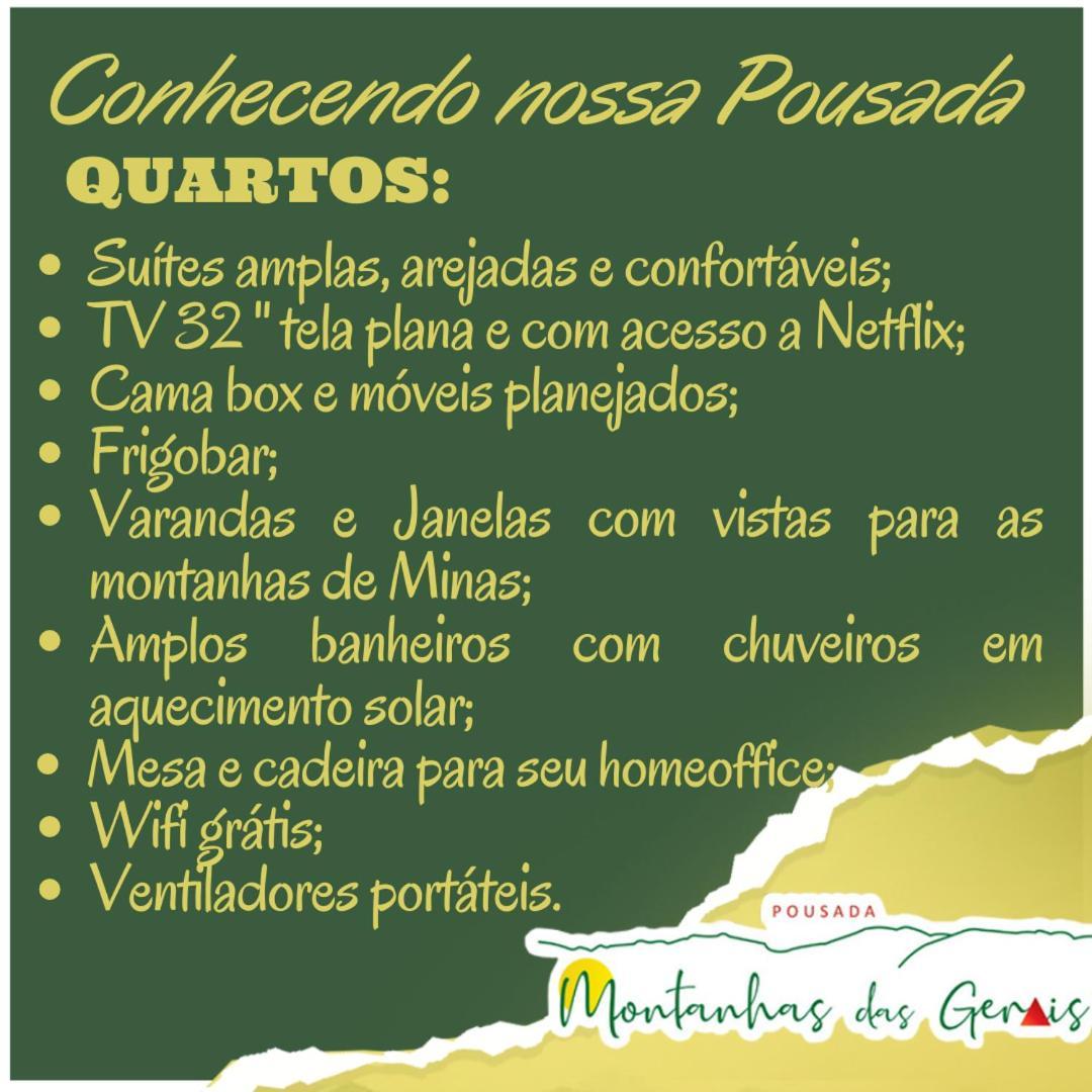 Pousada Montanhas das Gerais Pouso Alto Exterior foto